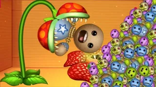 Scary Plant vs 9999 Baby Bio Buddy | Kick The Buddy