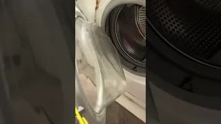 How to open the Samsung Washing machine door. Stuck physically.