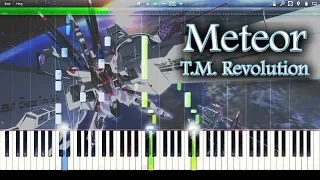 Meteor - T.M.Revolution - Piano - 機動戦士ガンダムSEED【Sheet Music】