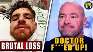 Edmen Shahbazyan REACTS after 1st career loss to Brunson, Dana White slams inexperienced doctor, TJ