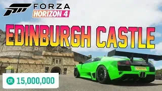 Forza Horizon 4 - BUYING THE $15,000,000 EDINBURGH CASTLE! What Happens?