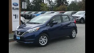 2019 Nissan Versa Note SV W/ Reverse Camera, Heated Seats, Bluetooth Review | Island Ford