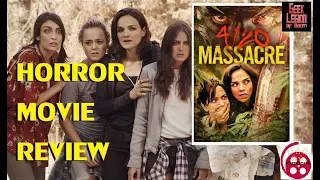 4/20 MASSACRE ( 2018 Jamie Bernadette ) Stoner Slasher Horror Movie Review