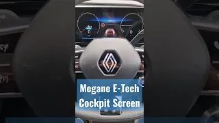 Renault Mégane E-Tech Cockpit Screen Views 🤩