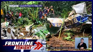 Bumagsak na Cessna plane, natagpuan na sa Apayao | Frontline Tonight