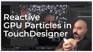 Reactive GPU Particles: TouchDesigner Tutorial