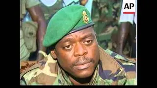SIERRA LEONE: COUP LEADER KOROMA SPEAKS OF CRISIS IN COUNTRY