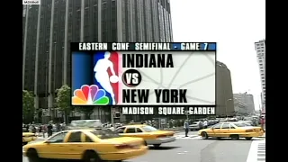 NBA On NBC - Pacers @ Knicks 1995 ECSF That Game 7!