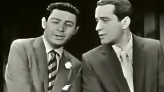 Eddie Fisher and Perry Como Duet  "Maybe"  1956 [HD Widescreen with Remastered TV Mono]