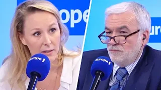 Marion Maréchal : "Emmanuel Macron veut jouer au chef de guerre jusqu'à la fin de son mandat"