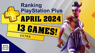 Ranking PS Plus Extra April 2024 Games | GamingByte