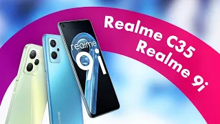 Realme 9i и Realme C35 - Обзор 📱 БЮДЖЕТНЫЕ Смартфоны 2022 🔥 БОЛЬШОЙ ТЕСТ!