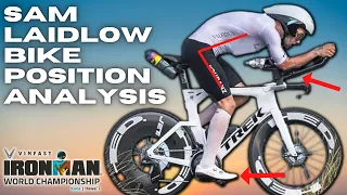 SAM LAIDLOW TIME TRIAL POSITION ANALYSIS - BIKE COURSE RECORD || IRONMAN WORLD CHAMPIONSHIPS KONA