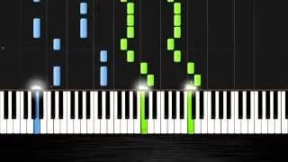 The Hanging Tree - The Hunger Games Mockingjay - Piano Tutorial (50% Speed) by PlutaX - Synthesia