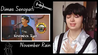 Dimas Senopati - November Rain - Guns N Roses [Reaction Video] Absolutely Loved It! Happy New Year✨