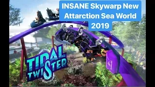 New for 2019 Sea World San Diego Tidal Twister