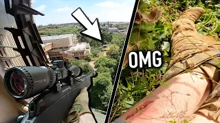 Terrifying Moment at Airsoft Game in Africa
