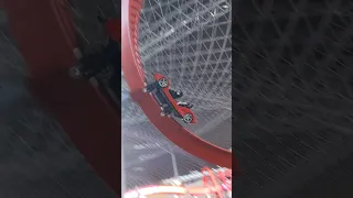 Mission Ferrari Roller Coaster at Ferrari World Abu Dhabi #shorts