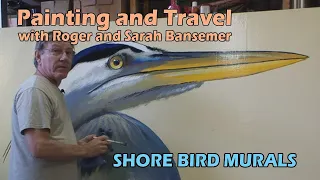 Shore Bird Murals - Painting and Travel