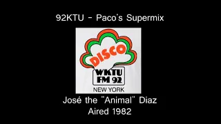 92KTU - Pacos Supermix feat. José the Animal Diaz Tape 8 HBII90 Mix 1