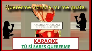 Tú Sí Sabes Quererme - Natalia Lafourcade (KARAOKE/LETRA)