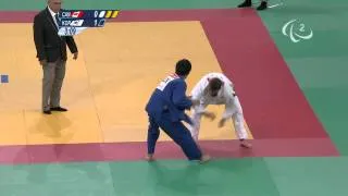 Judo - CAN versus KOR - Men -60 kg Final of Repechage - London 2012 Paralympic Games