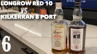 Kilkerran 8 Port vs. Longrow Red 10