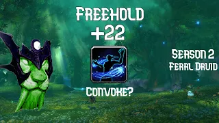 Dragonflight Season 2 - Mythic +22FH CONVOKE Feral Druid