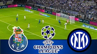 FC Porto vs Inter Milan LIVE | UEFA Champions League 2023 Match | Watch Along & PES 21 Gameplay