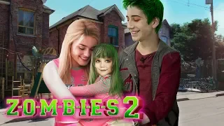 Disney Z-O-M-B-I-E-S 2: Zed and Addison have a Daughter! And she is Half-ZOMBIE! 💚💗 Edit!