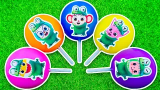 Some Lot's of BIG Candy Shop Surprise Balloon | Cocomelon & Baby Shark, Hogi, Pinkfong Crocodile