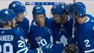 Dominic Moore Goal - 2017 Season: Toronto Maple Leafs VS New Jersey Devils 2017-10-11