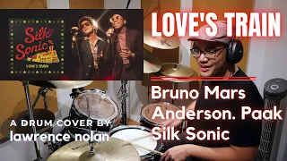 Bruno Mars, Anderson .Paak, Silk Sonic - Love's Train (DRUM COVER)