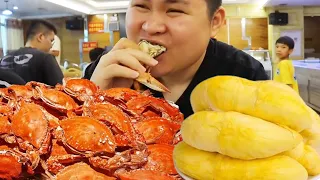 Punch in Xiamen 200 yuan's Seafood Self-service! It's really enjoyable to eat 50 crabs at one go wi