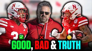 THE GOOD, THE BAD & THE TRUTH ABOUT MATT RHULE'S FIRST NEBRASKA TEAM GOING INTO MICHIGAN WEEK