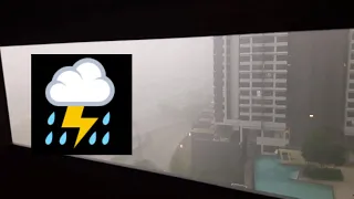 Thunderstorm, KL, Malaysia