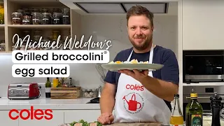 Michael Weldon's Grilled Broccolini Egg Salad