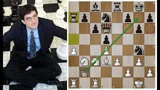 Владимир Крамник проводит эффектный ПРОРЫВ  в партии с Тимманом! Шахматы.