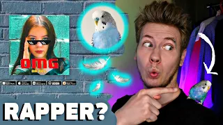 Daneliya "RAPPER" ??? | OMG 🦜🦜🦜 PARROT REACTION