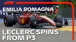 Leclerc Spins Chasing Perez! | 2022 Emilia Romagna Grand Prix