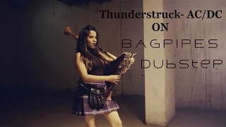 Thunderstruck AC/DC Cover on Bagpipes - The Snake Charmer