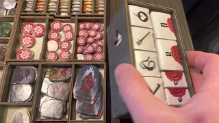 Gloomhaven: Jaws of the Lion, Broken Token box organizer