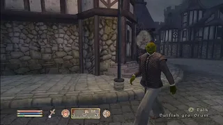 oblivion npc says perfectly sane thing to random stranger