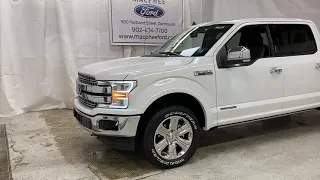White 2020 Ford F-150 LARIAT Review   - MacPhee Ford