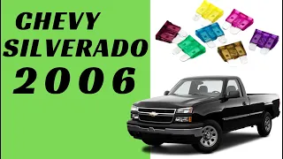 2006 Chevrolet Silverado 1500 Fuse Box Diagram - 4 Locations + Relays Chevy