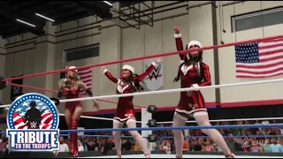 Tribute to the Troops: Santa’s Helpers Six-Diva Tag Team Match