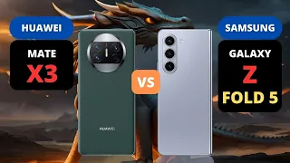 Huawei Mate X3 vs Samsung Galaxy Z Fold 5 | PHONE COMPARISON