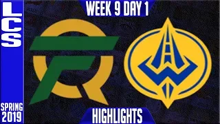 FLY vs GGS Highlights | LCS Spring 2019 Week 9 Day 2 | FlyQuest vs Golden Guardians