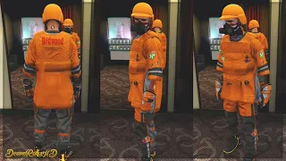 GTA5 MALE BEFF ONLY MODDED OUTFIT 1.51 (ORANGE JERSEY, LOGOS & MORE!) BEFF OUTFITS GLITCH! PS4/XBOX