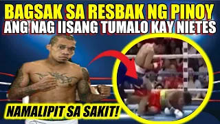 BAGSAK SA RESBAK NG PINOY ANG NAG-IISANG TUMALO KAY NIETES